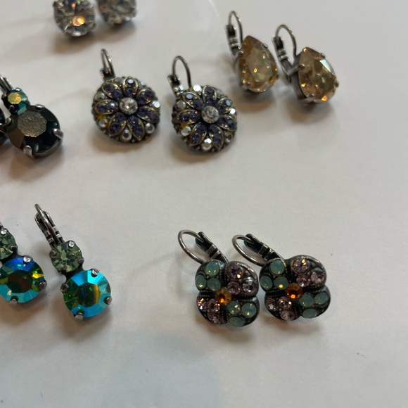 Mariana Multi-Color Crystal Earrings Sets - Picture 6 of 8